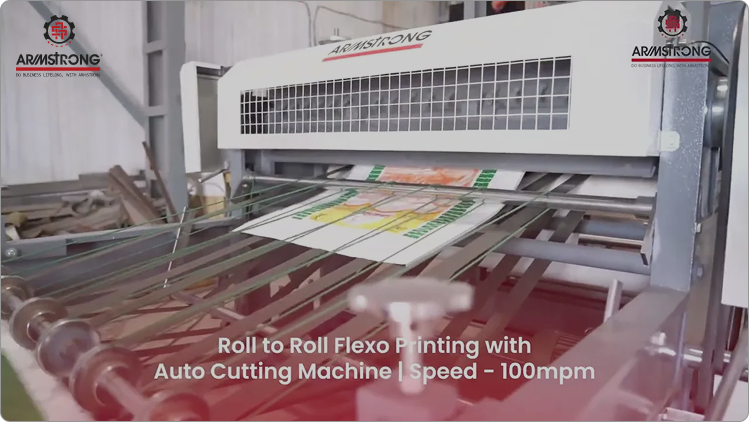 Six color Flexo Printing Machine With Sheet Cutting Machine